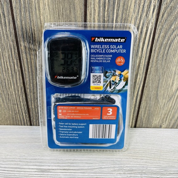 Bikemate Other - Bikemate Wireless Solar Bicycle Computer - Speedometer Odometer - New